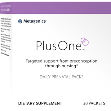 Plus One Daily Prenatal 30 packets Metagenics Supplement - Conners Clinic